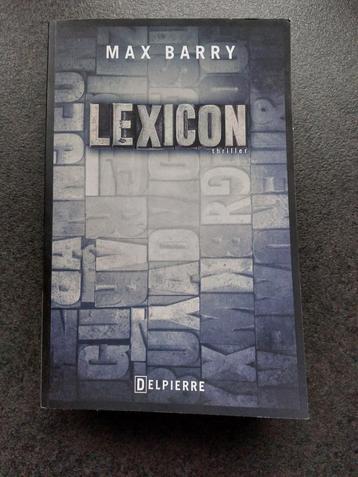 Lexicon - Max Barry beschikbaar voor biedingen