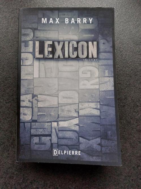 Lexicon - Max Barry, Boeken, Fantasy, Zo goed als nieuw, Ophalen of Verzenden