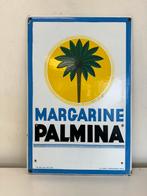 Assiette en émail Margarine Palmina, Enlèvement ou Envoi