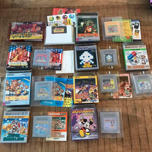 Groot aantal nintendo gameboy spellen, japans, Games en Spelcomputers, Games | Nintendo Game Boy, Zo goed als nieuw, Ophalen of Verzenden