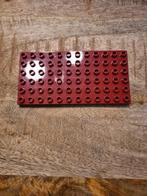 Lego duplo bouwplaat wijnrood, Kinderen en Baby's, Ophalen of Verzenden, Zo goed als nieuw, Losse stenen, Duplo