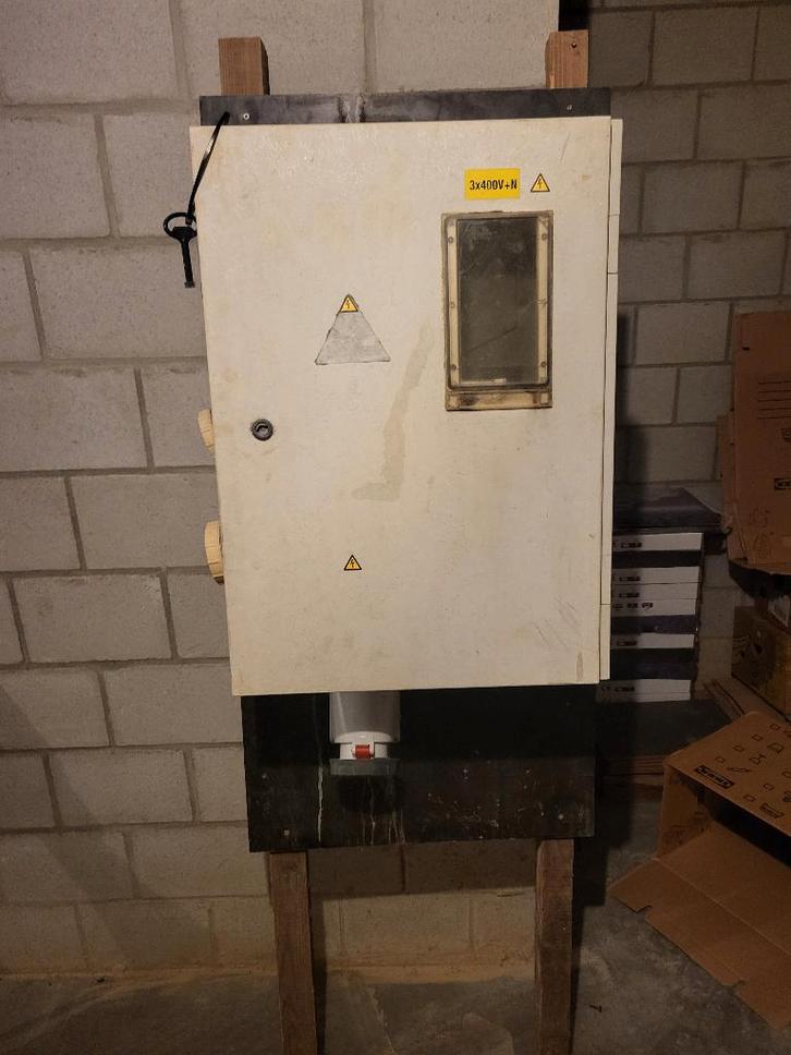 Werfkast 3x400V+N te koop, Bricolage & Construction, Électricité & Câbles, Utilisé, Autres types, Enlèvement