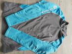 Ski-shirt Artengo 146/158 met ritsje, turquoois-grijs, Gebruikt, Jongen of Meisje, Sport- of Zwemkleding, Decathlon