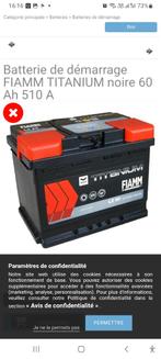 Batterie 60AH, Autos : Pièces & Accessoires, Enlèvement