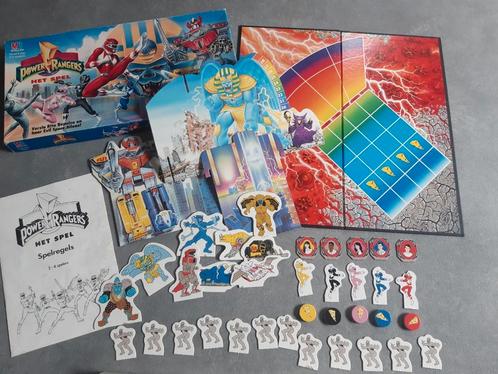 Mighty Morphin Power Rangers - Het Spel - MB - 1994 compleet, Hobby en Vrije tijd, Gezelschapsspellen | Bordspellen, Gebruikt