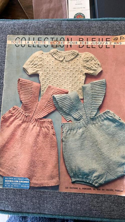 La layette tricotee baby breiboek 1947/vintage, Boeken, Hobby en Vrije tijd, Gelezen, Ophalen of Verzenden