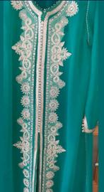 Blauw zeepgroene takshita met riem zo goed als Nieuw!, Overige typen, Maat 42/44 (L), Zo goed als nieuw, Groen