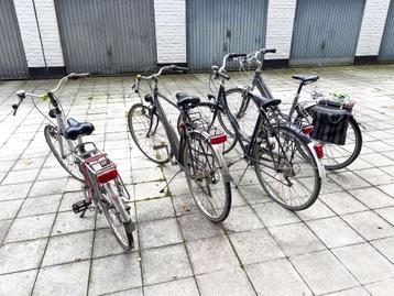 4 fietsen te koop beschikbaar voor biedingen