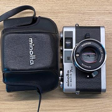 Minolta Hi-Matic 7sll, Rokkor 40mm f1.7 *als nieuw beschikbaar voor biedingen