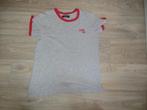 grijs t-shirt Bershka XS, Manches courtes, Taille 34 (XS) ou plus petite, Enlèvement ou Envoi, Bershka