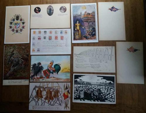 elf briefkaarten WO I, Verzamelen, Militaria | Algemeen, Ophalen of Verzenden