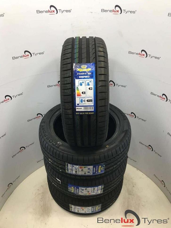 215/45R16 215/45 R16 215/45/16 2154516 Volkswagen Polo Audi, Auto-onderdelen, Banden en Velgen, Band(en), Zomerbanden, 16 inch
