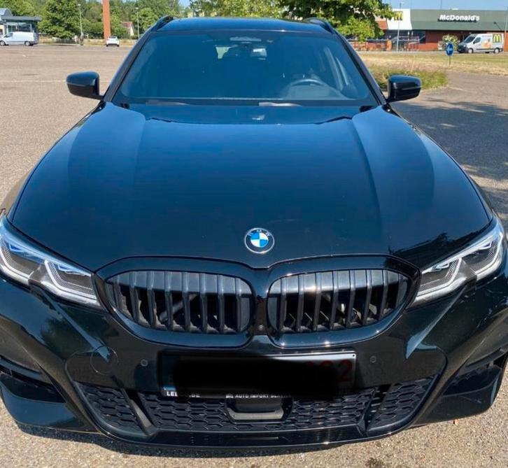 BMW 330e - Touring - Zwart, Autos, BMW, Particulier, Régulateur de distance, Noir, Enlèvement