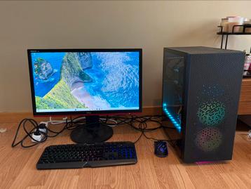I7 RTX 2060 Super complete gaming pc set beschikbaar voor biedingen