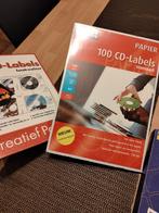 CD labels - 100 labels, Ophalen, Nieuw