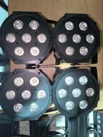 Par plat LED  7x18W RGBWA DMX512, Musique & Instruments, Lumières & Lasers, Enlèvement, Neuf, Lumières, Commande sonore