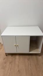 Bac à litière pour chat blanc, Animaux & Accessoires, Enlèvement, Utilisé