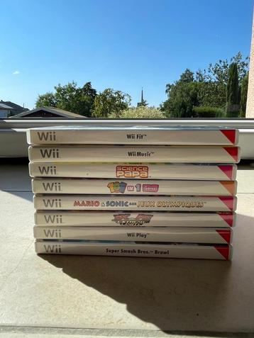8 Jeux Nintendo WII, Enlèvement ou Envoi, Comme neuf