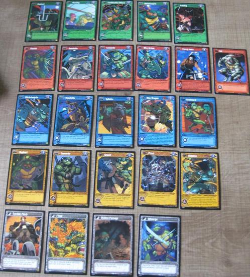 25 Trading Cards - Teenage Mutant Ninja Turtles, Hobby en Vrije tijd, Verzamelkaartspellen | Overige, Zo goed als nieuw, Meerdere kaarten