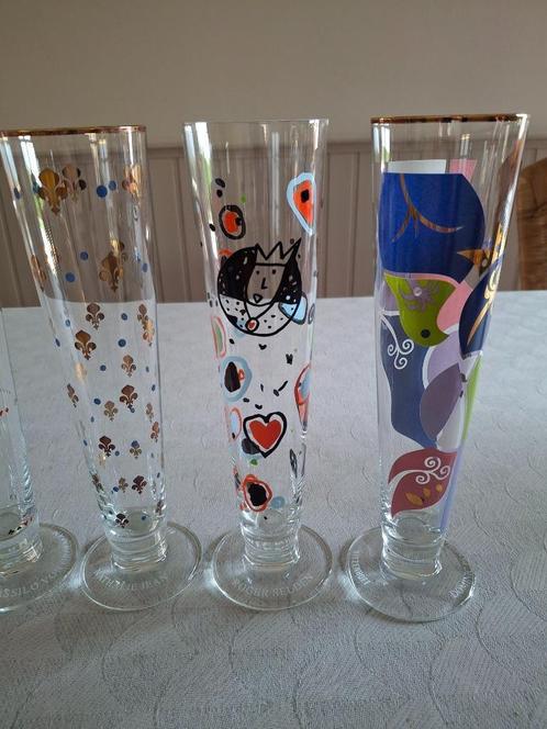 Ritzenhoff glazen, Verzamelen, Glas en Drinkglazen, Zo goed als nieuw, Bierglas, Ophalen