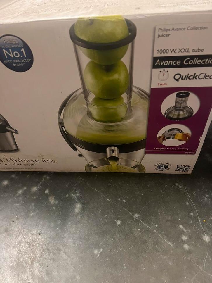 Philips Avance Collection, Elektronische apparatuur, Juicers, Sapcentrifuge, Ophalen