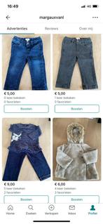 Meisjeskledij maat 50 /56 - 116, Ophalen, Zo goed als nieuw