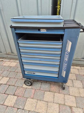 Gedore gereedschapwagen  7 laden  LEEG beschikbaar voor biedingen