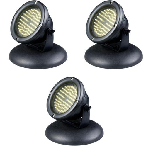 Vijververlichting | LED 4 watt | Set van 3, Tuin en Terras, Vijver-toebehoren, Nieuw, Vijververlichting, Ophalen of Verzenden