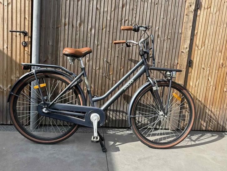 Popal “Nera” damesfiets 53” blauw, Fietsen en Brommers, Fietsen | Dames | Sportfietsen en Toerfietsen, Zo goed als nieuw, Overige merken
