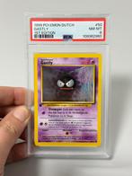 1999 POKEMON DUTCH #50 GASTLY First 1ST EDITION psa-8 NL, Hobby en Vrije tijd, Verzamelkaartspellen | Pokémon, Ophalen of Verzenden