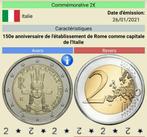 2€ COMMÉMORATIVE UNC ITALIE   (2021), Timbres & Monnaies, 2 euros, Enlèvement ou Envoi, Monnaie en vrac, Italie