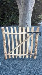 nieuw kastanje hout poort, Tuin en Terras, Tuinhekken en Hekwerk, Ophalen of Verzenden, Zo goed als nieuw, Hout, Tuinhek