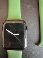 Apple watch 7 45 mm - GPS + talrijke bandjes, Gebruikt, IOS, Ophalen of Verzenden, APPLE