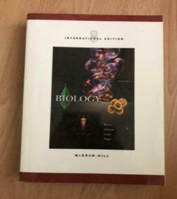 STUDIEBOEK - Biology - McGraw Hill International Edition  beschikbaar voor biedingen