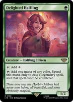 Delighted Halfling - Universes Beyond: The Lord of the Rings, Ophalen of Verzenden, Nieuw, Losse kaart