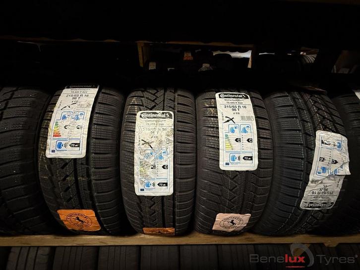 winter nieuw 215/65R16 Conti 215/65 R16 215/65/16 2156516, Auto-onderdelen, Banden en Velgen, Band(en), Winterbanden, 16 inch