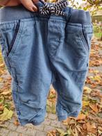 Obaïbi dikke, blauwe en gevoerde broek, maat 74, nieuwstaat, Kinderen en Baby's, Babykleding | Maat 74, Ophalen, Broekje, Zo goed als nieuw