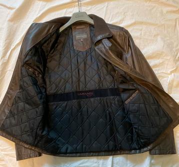 Herenjas heren leder. beschikbaar voor biedingen