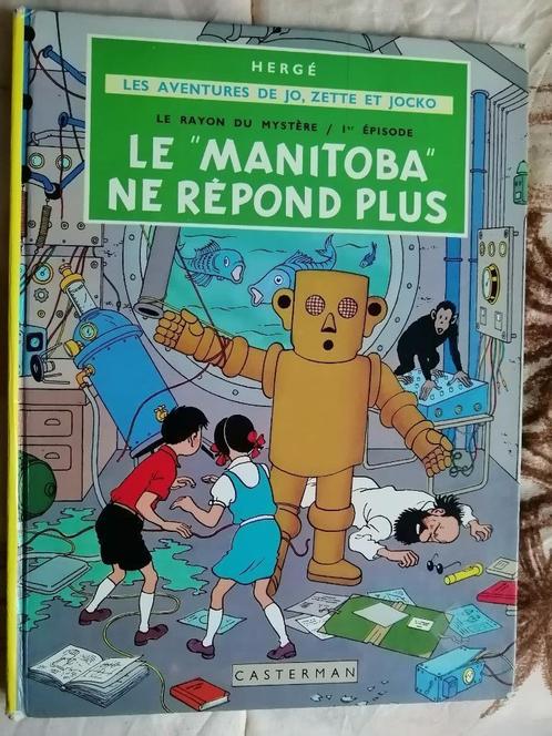 BD Jo, Zette et Jocko. Le Rayon du Mystère 1 - HERGE 1966, Boeken, Stripverhalen, Ophalen of Verzenden