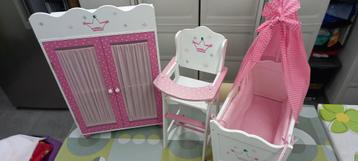 Poppenmeubelen beschikbaar voor biedingen