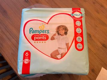 Paquet de 28 Pampers premium protection pants (taille 6)