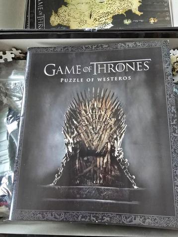 Game of Thrones - Puzzle of Westeros beschikbaar voor biedingen