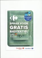 spaarzegels actie gratis jalla badtextiel carrefour, Verzamelen, Overige supermarkten, Verzenden