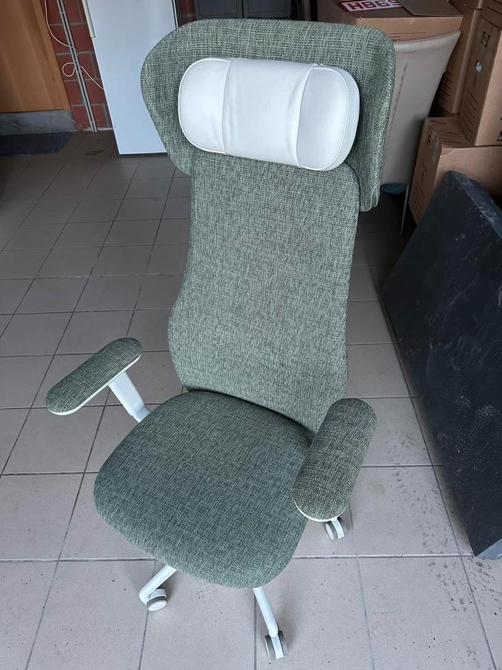 IKEA GRÖNFJÄLL office chair with arm/headrest, Maison & Meubles, Chaises de bureau, Comme neuf, Ergonomique, Enlèvement ou Envoi