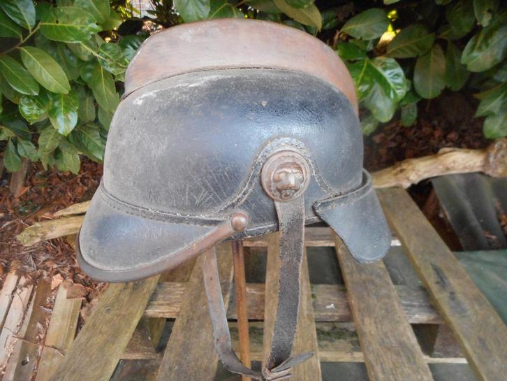 casque OFFENBACH pompier H. MÜLLER & Co  Allemand, Collections, Objets militaires | Général, Envoi