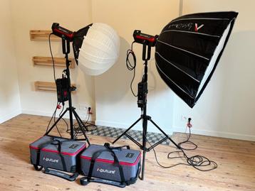 Aputure 300 Mark II, Enlèvement, Comme neuf, Studio photo complet