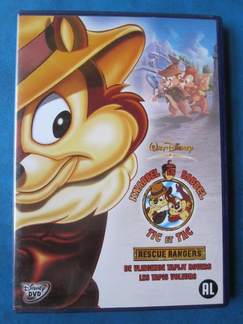 Knabbel en Babbel Rescue Rangers: De vliegende tapijtrovers, Cd's en Dvd's, Dvd's | Tekenfilms en Animatie, Zo goed als nieuw