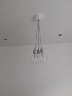 3 hallogeen hanglampen, Ophalen, Gebruikt, Glas, 50 tot 75 cm
