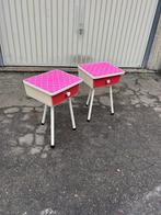 Paire de chevet vintage 1960, Huis en Inrichting, Slaapkamer | Nachtkastjes, Ophalen, Gebruikt