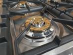 🔥Luxe Boretti Fornuis 90cm RVS + RVS 2 ovens 6 pits, Elektronische apparatuur, Fornuizen, 60 cm of meer, Ophalen of Verzenden